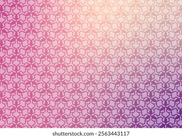 Geometry art pattern line soft gradient background vector illustration.