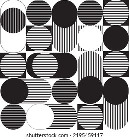 Geometry artworks with simple shape and figure.Abstract vector pattern design for web banner,business presentation,branding package,fabric print,wall decoration,wallpaper.