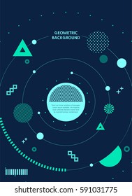 Geometry background 