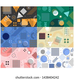 geometry background colorful shapes pattern vivid coloring texture and funky color
