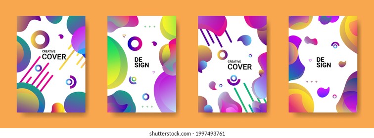 geometry background. cover design template for booklet, magazine, flyer, brochure 