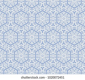 Geometry Background for Fabric, Packaging Paper, Tablecloth, Textile. vector