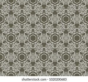 Geometry Background for Fabric, Packaging Paper, Tablecloth, Textile. vector