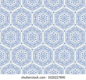 Geometry Background for Fabric, Packaging Paper, Tablecloth, Textile. vector