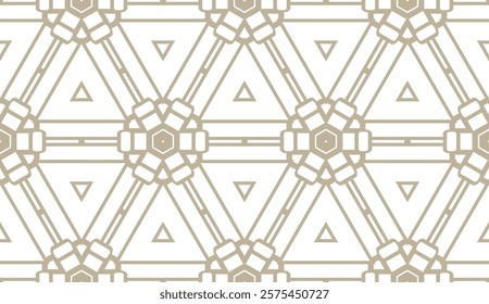 Geometry Background for Fabric, Packaging Paper, Tablecloth, Textile. vector