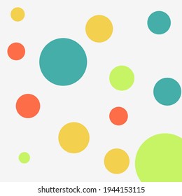 Geometry background shaped circle square triangles colorful lines