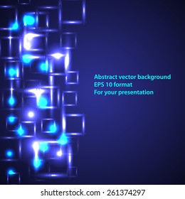 geometry background for your text or presentation with glitter effect