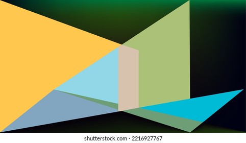 Geometry banner set. Memphis pattern. Vector illustration for advertising. Big sale, super sale, flash deal