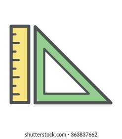 Geometry Bold Icon Illustration