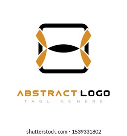 geometry box logo simple design