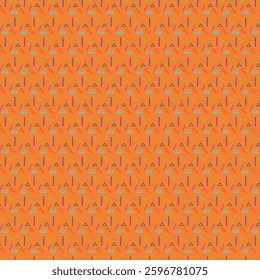 geometry box tools pattern illustration for book cover page 
