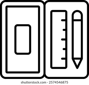 Geometry Box vector icon. Can be used for printing, mobile and web applications.