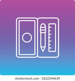 Geometry Box vector icon. Can be used for printing, mobile and web applications.