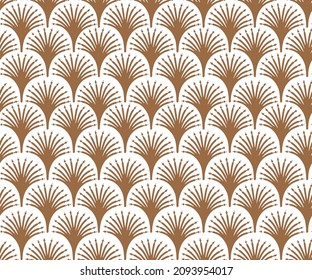Geometry brown texture classic modern repeat pattern,Vector Seamless Black and White Sunburst Shape Hand Drawn Lines in Circles Geometric Japanese Pattern Abstract Background