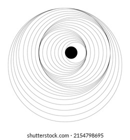 Geometry cicrcle around dimension design