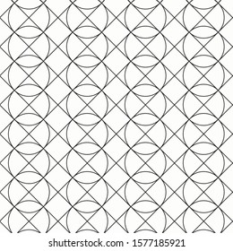  Geometry of circle and square on background. vector pattern. pattern is on swatch panel.