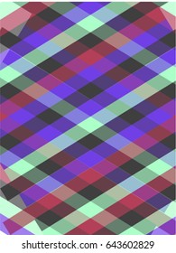 Geometry colorful illustration, rhombus