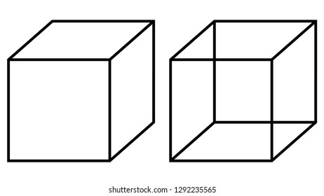 Geometry cube vector