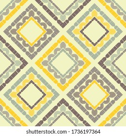Geometría. Diseño con eclosión manual. Ornamento étnico de boho. El fondo es impecable. Motivo tribal. Ilustración vectorial para diseño web o impresión.