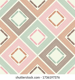 Geometría. Diseño con eclosión manual. Ornamento étnico de boho. El fondo es impecable. Motivo tribal. Ilustración vectorial para diseño web o impresión.