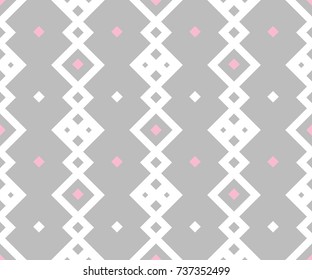 geometry ethnic tribal seamless pattern design for background or wallpaper and clothing