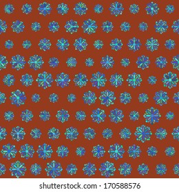 geometry flower pattern