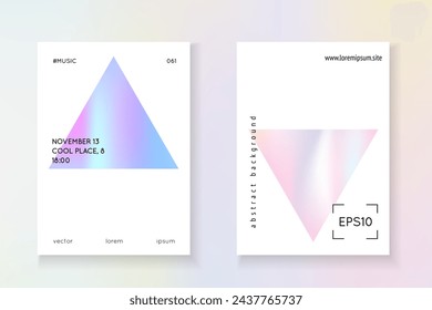 In: Geometry Fluid. In: Memphis Concept. In: Spectrum Mesh. Pinkfarbenes geometrisches Etikett. Neonfolie. Kristalleffekt. In: Business 90s Broschüre. Lila Geometrieflüssigkeit