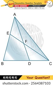 Geometry, geometric concepts, High school, middle school, exam question template, numerical lessons, verbal lessons, Next generation problems, for teachers, editable