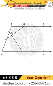 Geometry, geometric concepts, High school, middle school, exam question template, numerical lessons, verbal lessons, Next generation problems, for teachers, editable