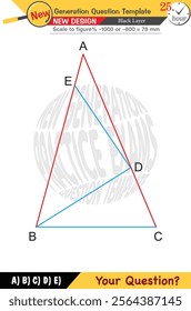 Geometry, geometric concepts, High school, middle school, exam question template, numerical lessons, verbal lessons, Next generation problems, for teachers, editable