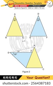 Geometry, geometric concepts, High school, middle school, exam question template, numerical lessons, verbal lessons, Next generation problems, for teachers, editable