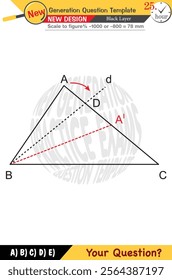 Geometry, geometric concepts, High school, middle school, exam question template, numerical lessons, verbal lessons, Next generation problems, for teachers, editable