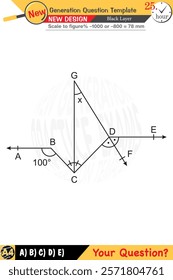 Geometry, geometric concepts, High school, middle school, exam question template, numerical lessons, verbal lessons, Next generation problems, for teachers, editable