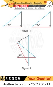 Geometry, geometric concepts, High school, middle school, exam question template, numerical lessons, verbal lessons, Next generation problems, for teachers, editable