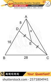 Geometry, geometric concepts, High school, middle school, exam question template, numerical lessons, verbal lessons, Next generation problems, for teachers, editable