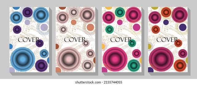  Geometry grid pattern banner vivid presentation illustration  Cool modern colors. Eps10vector.