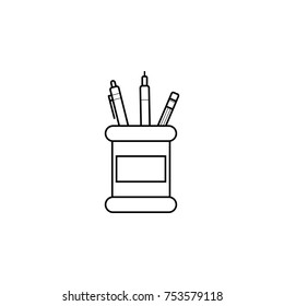 geometry grunge icon on white background