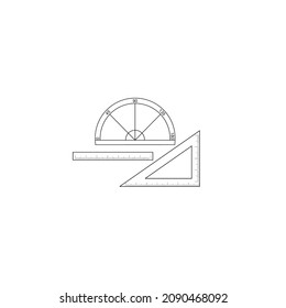 geometry icon symbol sign vector