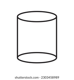 diseño del logotipo de la ilustración del vector del icono de geometría