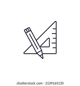 Geometry icons  symbol vector elements for infographic web