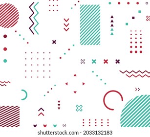 Geometry Line Shape - Background Style or Decoration For Banners or Other