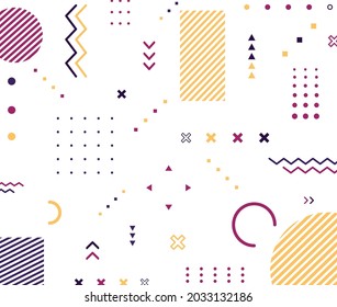 Geometry Line Shape - Background Style or Decoration For Banners or Other