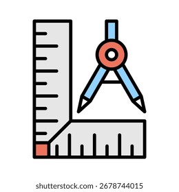 Geometry lineal color icon vector collection