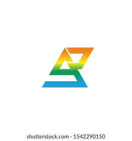 the geometry of the logo concept for business or the web