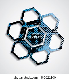 Geometry Logo Icon . Technology Logo