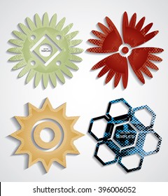 Geometry Logo Icon . Technology Logo 