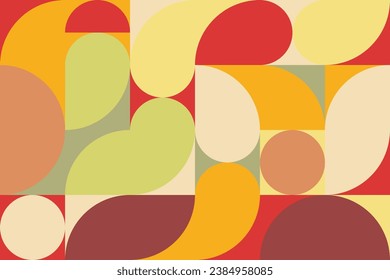 Geometry minimal artwork. pattern design abstract background