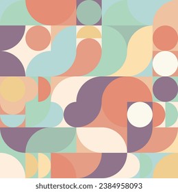 Geometry minimal artwork. pattern design abstract background