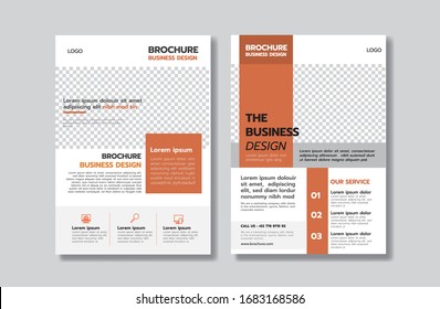 Geometry minimale Broschüre, Flyer Design Template Vektorillustration Design. Layout-Vorlage in A4-Größe