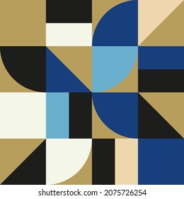 Geometry minimalist artwork poster. Abstract vector pattern design for web banner, business presentation, branding package, fabric print, wallpaper of others product